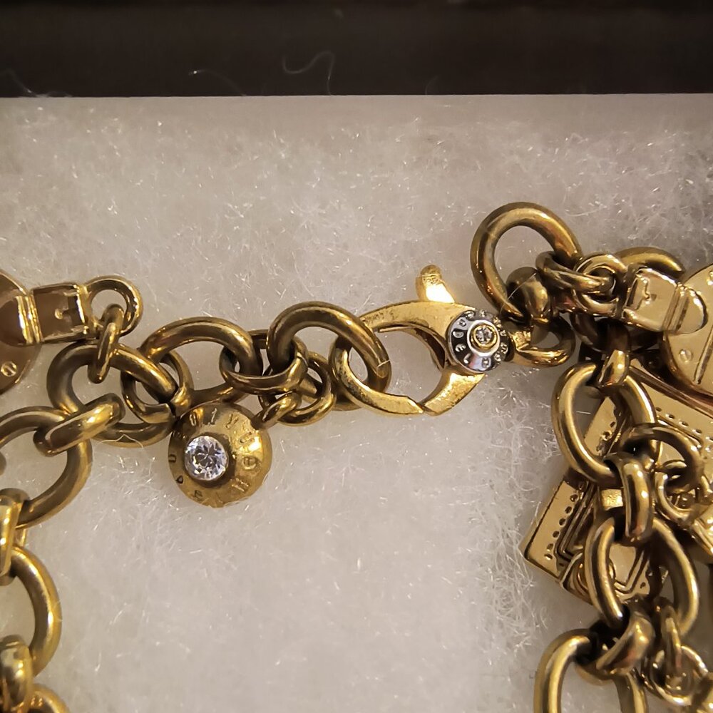 Henri Bendel gold charm bracelet - Picture 3 of 3